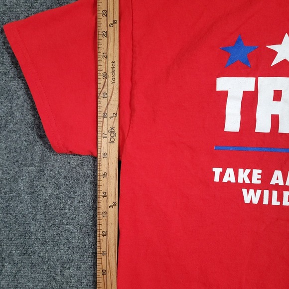 TRUMP 2024 Take America Back Short Sleeve T-Shirt Large Wildwood New Jersey MAGA - Picture 7 of 9